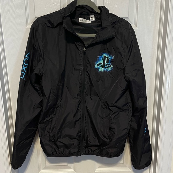 H&M Jackets & Coats Hm Playstation Windbreaker Jacket W Detachable